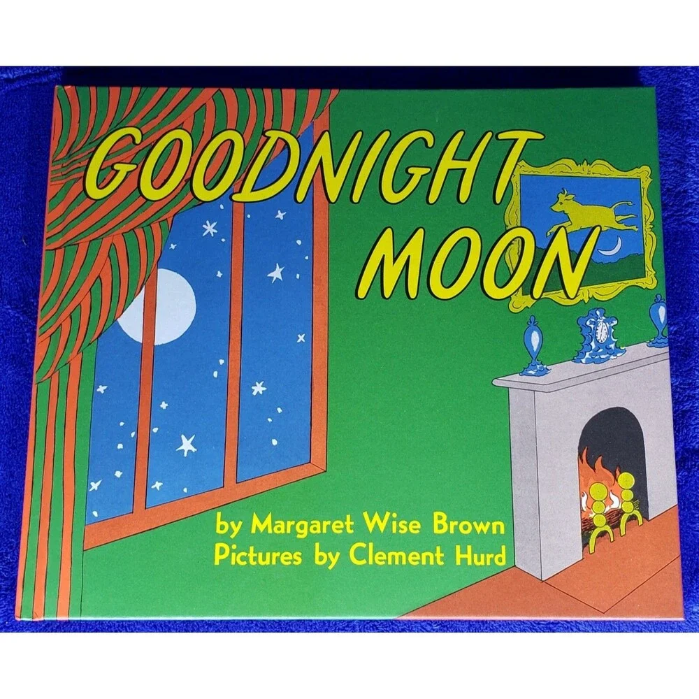 97 Longaberger Spring Bskt + Goodnight Moon Book & Bunny by Margaret Wise Brown
